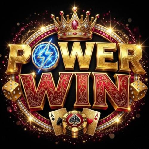 Banner showing the Power Win app interface on a smartphone